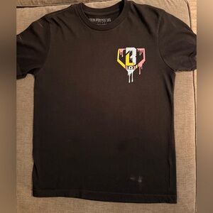 Baseball 101 Youth Black Graphic T-Shirt